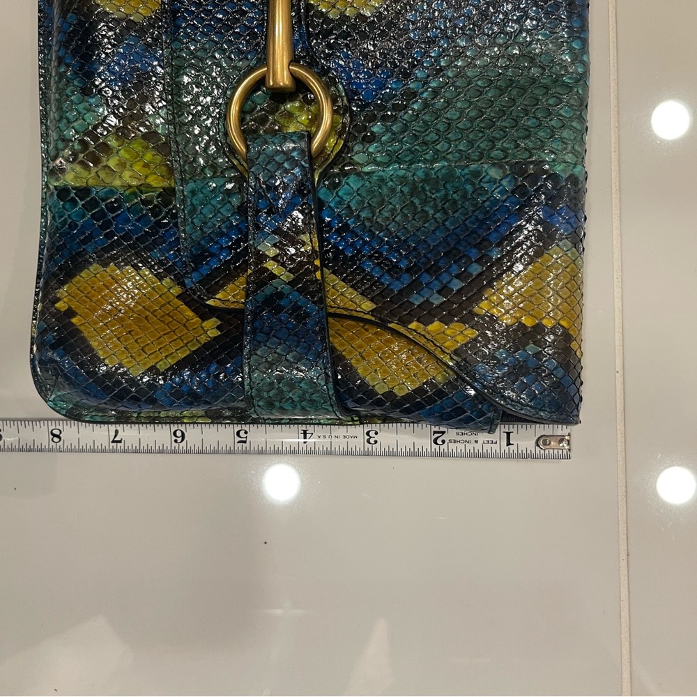 Gucci Python Clutch. Used Only 1 Time. Guaranteed… - image 7
